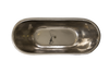 Plumb Copper Extenal Shiney Nickel Internal Copper Apron Bath