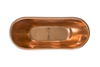 Shiney Copper Apron Bath