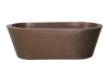 Copper Freestanding Oval Bath