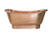 Shiney Copper Apron Bath