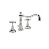 Three Hole Lever Taps English Spout - Metal Lever