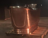 Shiney Copper Apron Bath