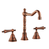 Three Hole Lever Taps English Spout - Porcelain