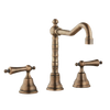Three Hole Lever Taps English Spout - Metal Lever