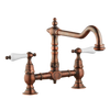 Brunel Bridge Sink Mixer - Cross Handle
