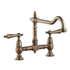 Brunel Bridge Sink Mixer - Cross Handle