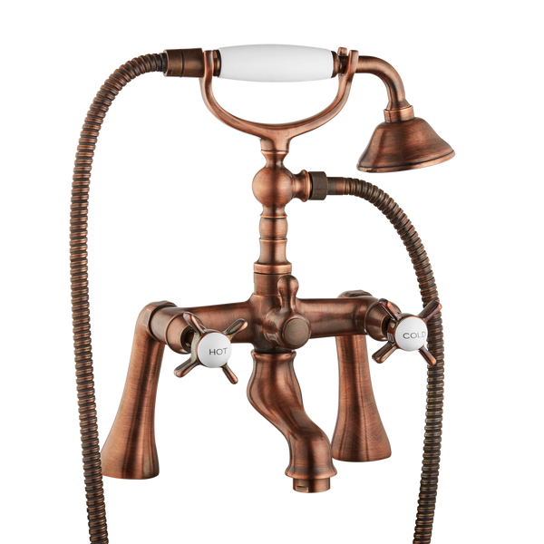 Bath Shower Mixer - Cross Handle