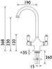 Frejuis - Porcelain Lever Sink Mixer