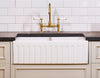 Double Fluted Apron Sink - 833 *500 *250