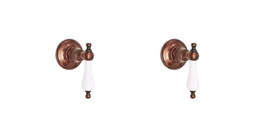 Wall Taps - Porcelain