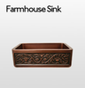 Copper Farmhouse Sink