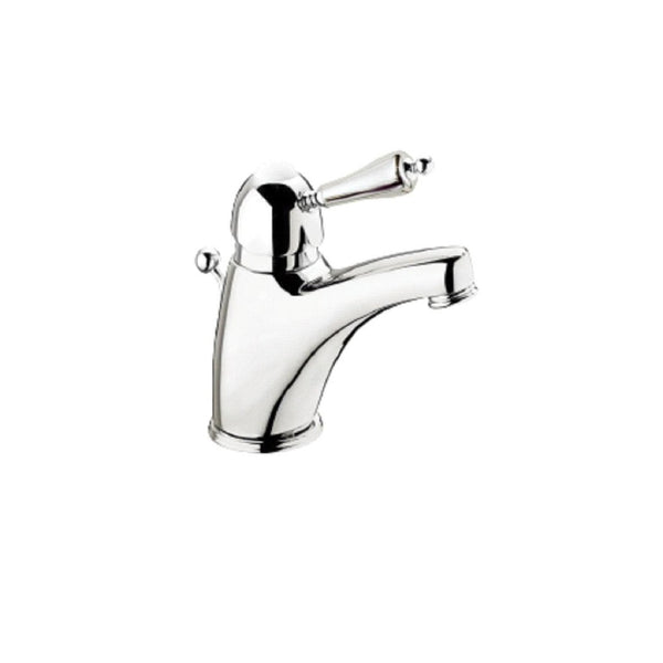 Monobloc Single Lever Basin Mixer - Porcelain Lever