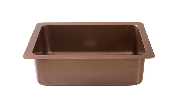 Copper Undermount Sink - Large